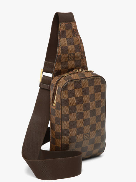 Sac Bandoulière Louis vuitton Marron second life CA1014 vue secondaire 2