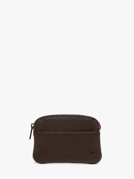 Porte-monnaie Cuir Madras Etrier Marron madras EMAD339