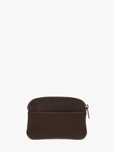 Porte-monnaie Cuir Madras Etrier Marron madras EMAD339 vue secondaire 2