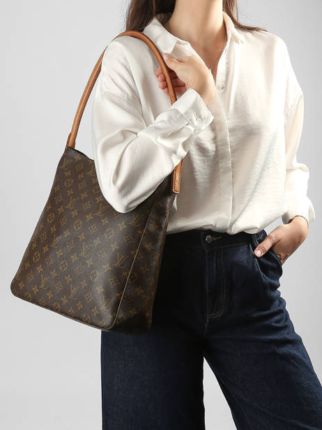 Sac Porté épaule Second Life Louis vuitton Marron second life LM1021 vue secondaire 1