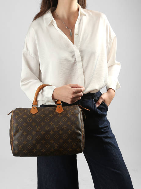 Sac à Main Second Life Louis vuitton Marron second life VI0912 vue secondaire 1