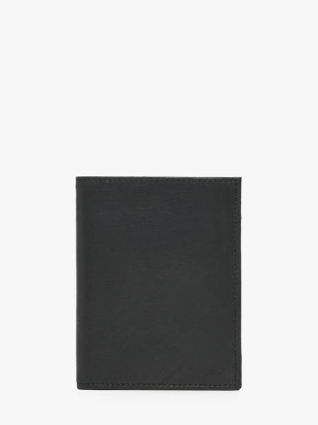Portefeuille Cuir Etrier Noir oil EOIL748