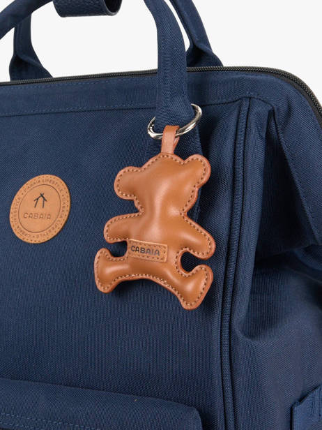 Porte-clefs Cabaia Marron accessoire CHARMS vue secondaire 1