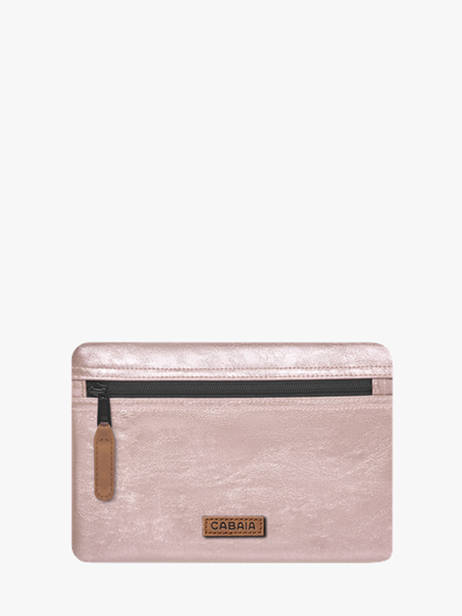 Pochette Cabaia Rose pocket M