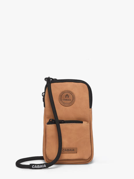 Porte Téléphone  Cabaia Marron accessoire PHONEBAG