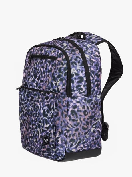 Sac à Dos 3 Compartiments Roxy Violet back to school RJBP4885 vue secondaire 1