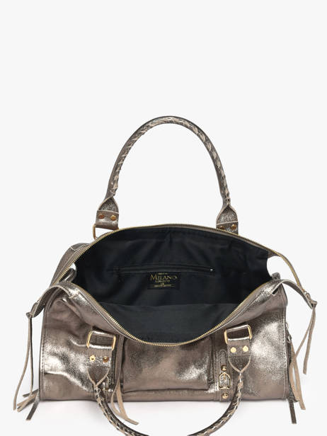 Sac Porté épaule A4 Nine Milano Argent nine NI24095O vue secondaire 2