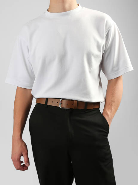 Ceinture Tommy hilfiger Marron belt AM14234 vue secondaire 1