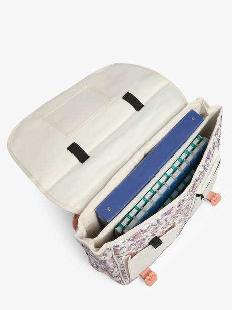 Cartable 2 Compartiments Rip curl Beige mixed 56WBA vue secondaire 3