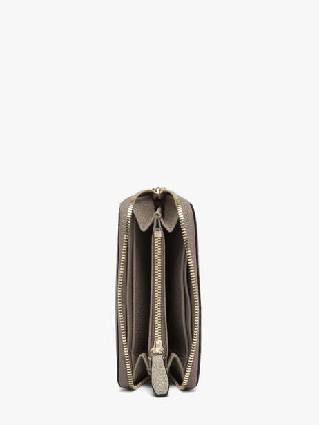 Portefeuille Ninon Cuir Lancel Beige ninon A14081 vue secondaire 1