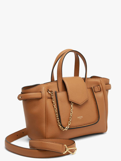 Sac Carryal S Thea Cuir Lancel Marron thea A14221 vue secondaire 2