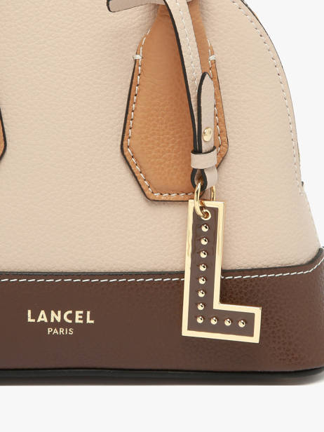 Sac Bandoulière Belleville Cuir Lancel Beige belleville A14328 vue secondaire 3