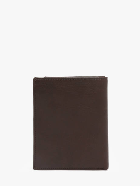 Portefeuille Cuir Arthur & aston Marron danny 800 vue secondaire 3