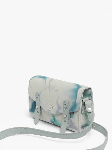 Sac Bandoulière Mini Indispensable Tie & Dye Cuir Paul marius Bleu tie & dye MINITIE vue secondaire 2