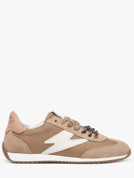 Sneakers June En Cuir Semerdjian Marron women JUNEE274