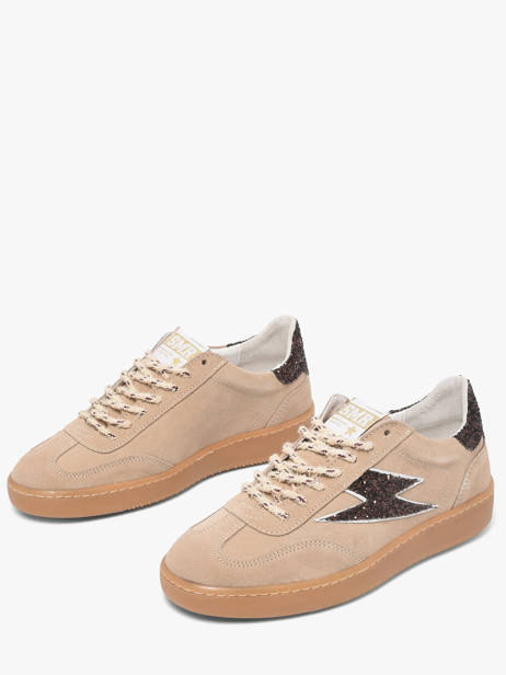 Sneakers Lee En Cuir Semerdjian Rose women LEEE434 vue secondaire 2