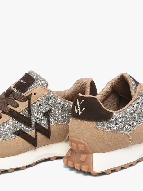 Sneakers Vanessa wu Beige women BK2947BG vue secondaire 3
