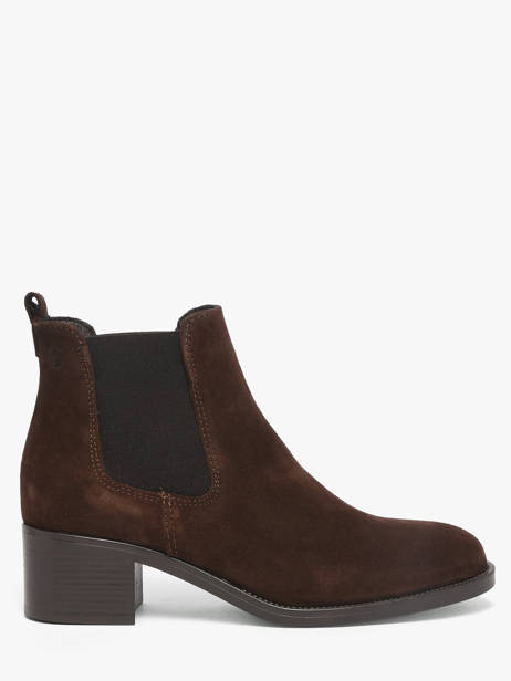 Bottines à Talon En Cuir Tamaris Marron women 41