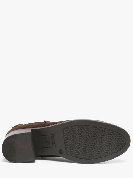 Bottines à Talon En Cuir Tamaris Marron women 41 vue secondaire 5