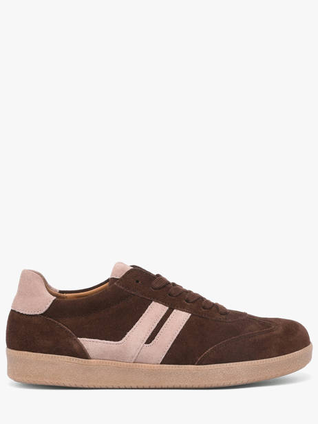 Sneakers En Cuir Gabor Rouge women 5