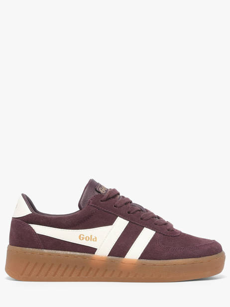 Sneakers Grandslam En Cuir Gola Rouge women CLA589LC
