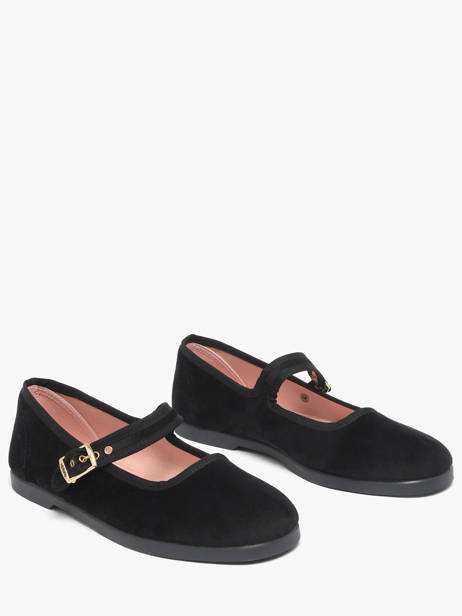 Ballerines Avec Brides Victoria Noir women 1080111 vue secondaire 2