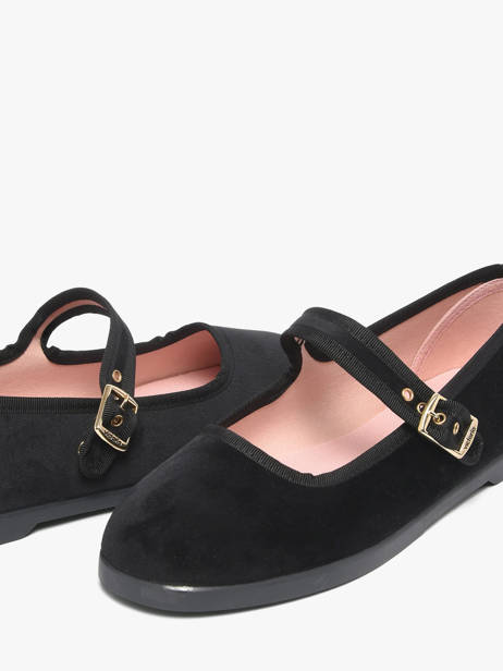 Ballerines Avec Brides Victoria Noir women 1080111 vue secondaire 3