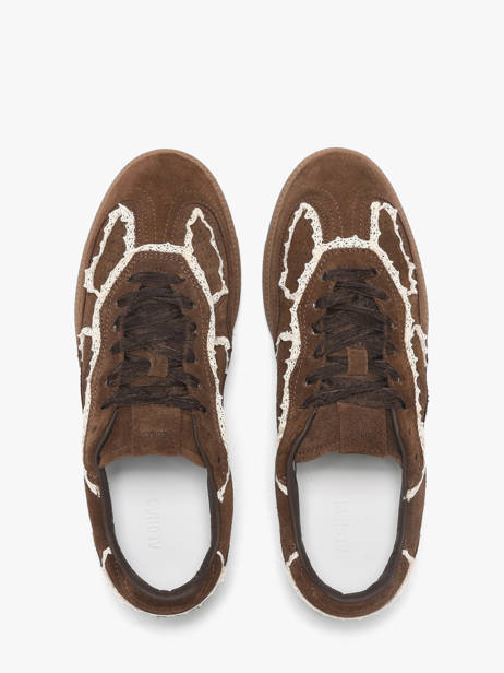 Sneakers Tb.490 En Cuir Alohas Marron women 10082307 vue secondaire 4