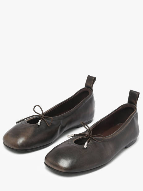 Ballerines Rosalind En Cuir Alohas Marron women 10131801 vue secondaire 1