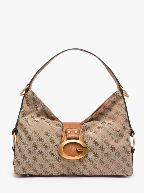 Sac Porté épaule Camden Polyester Guess Marron camden JJ930818