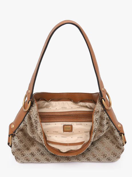 Sac Porté épaule Camden Polyester Guess Marron camden JJ930818 vue secondaire 3