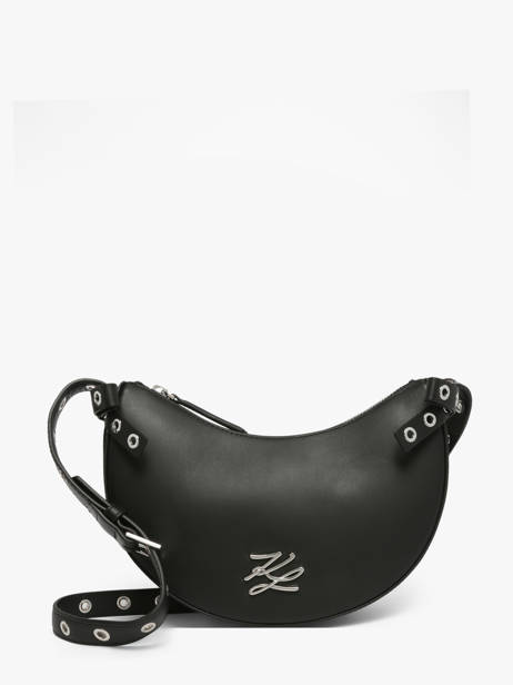 Sac Bandoulière K Autograph Cuir Karl lagerfeld Noir k autograph B3W30049