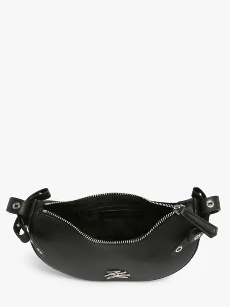 Sac Bandoulière K Autograph Cuir Karl lagerfeld Noir k autograph B3W30049 vue secondaire 4