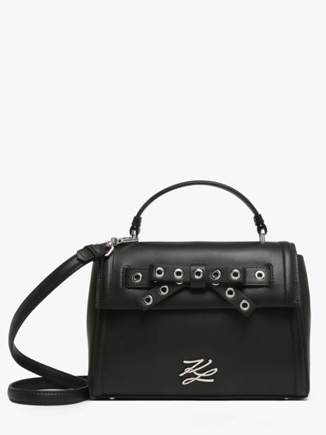 Sac à Main K Autograph Cuir Karl lagerfeld Noir k autograph B3W30051
