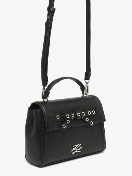 Sac à Main K Autograph Cuir Karl lagerfeld Noir k autograph B3W30051 vue secondaire 2