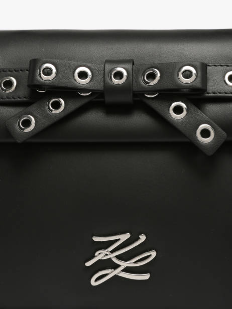 Sac à Main K Autograph Cuir Karl lagerfeld Noir k autograph B3W30051 vue secondaire 3