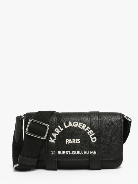 Sac Bandoulière Rsg Cuir Karl lagerfeld Noir rsg B3W30342