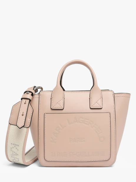 Sac Bandoulière K Daily Cuir Karl lagerfeld Rose k daily B3W30324