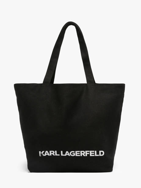 Sac Porté épaule K Ikon Coton Karl lagerfeld Noir k ikon B3W50017 vue secondaire 5