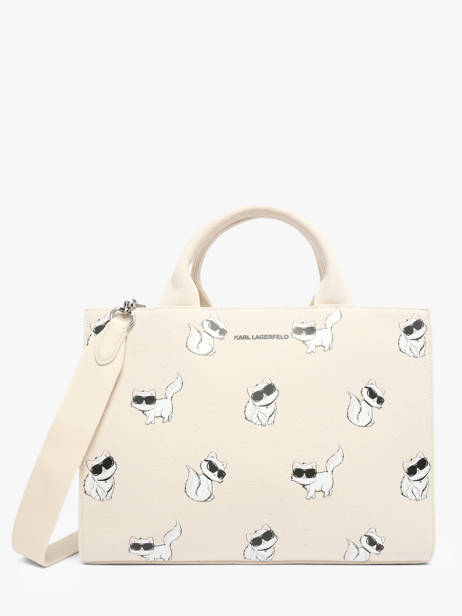 Cabas K Ikon Coton Karl lagerfeld Beige k ikon B3W50064