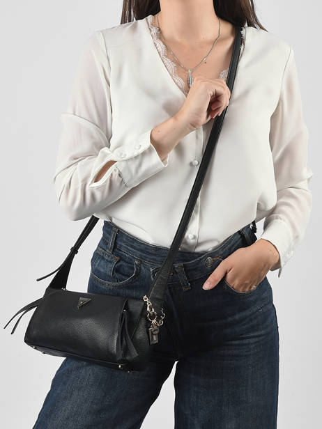 Sac Bandoulière Devon Guess Noir devon BG974572 vue secondaire 1