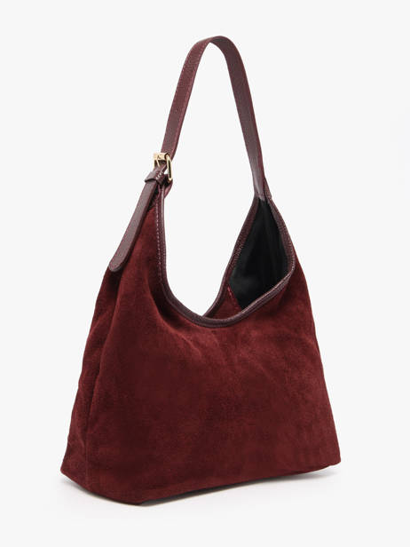 Sac Porté épaule Velvet Caviar Cuir Milano Marron velvet caviar VC26062 vue secondaire 2