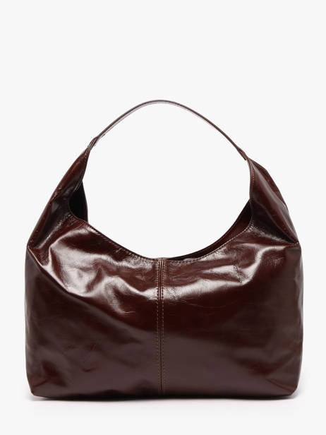 Sac Porté épaule Shiny Sauvage Cuir Milano Marron shiny sauvage SS26061 vue secondaire 4