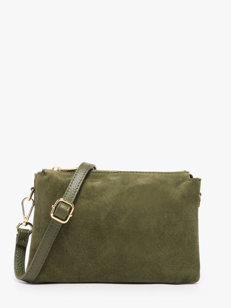 Sac Bandoulière Velvet Caviar Cuir Milano Vert velvet caviar VC24117