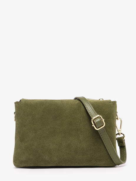 Sac Bandoulière Velvet Caviar Cuir Milano Vert velvet caviar VC24117 vue secondaire 4