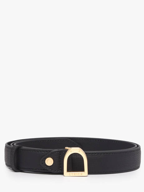 Ceinture Ajustable Torsade Etrier Noir torsade ETOS414C