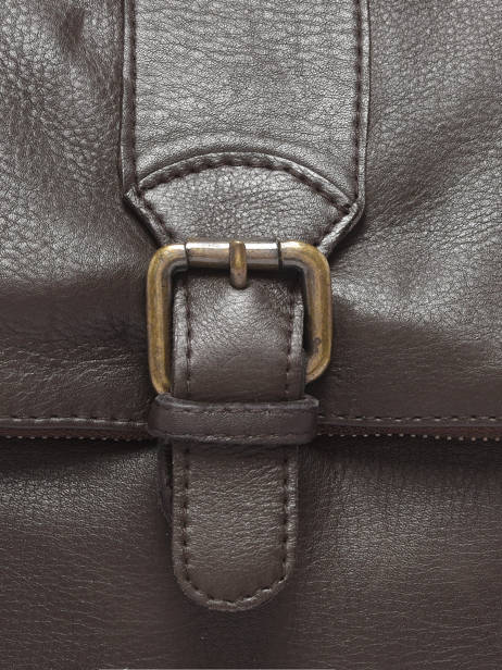Sac à Dos A4 Cow Basilic pepper Marron cow BCOW50 vue secondaire 3