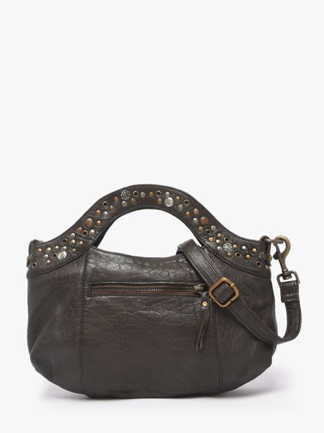 Sac Bandoulière Brooklyn Cuir Basilic pepper Marron brooklyn BBRO02 vue secondaire 5