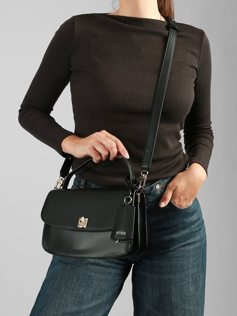 Sac Porté épaule Audrey Guess Noir audrey VG973421 vue secondaire 1