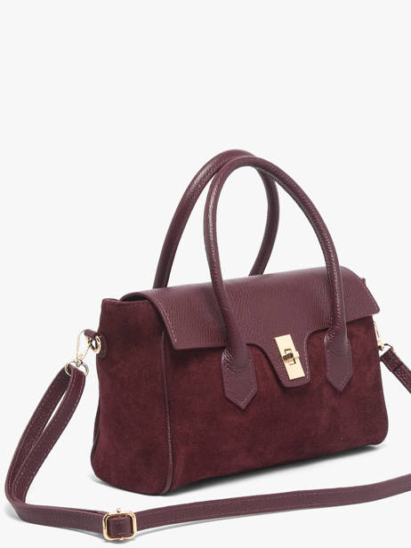 Sac Porté épaule Velvet Caviar Cuir Milano Marron velvet caviar VC26061 vue secondaire 2
